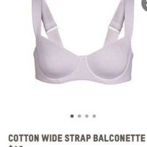 Skims Wide Strap Balconette Bra 32D